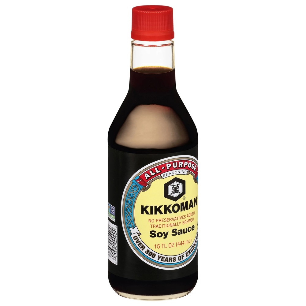 2 pack, Kikkoman Soy Sauce, 15 fl oz.