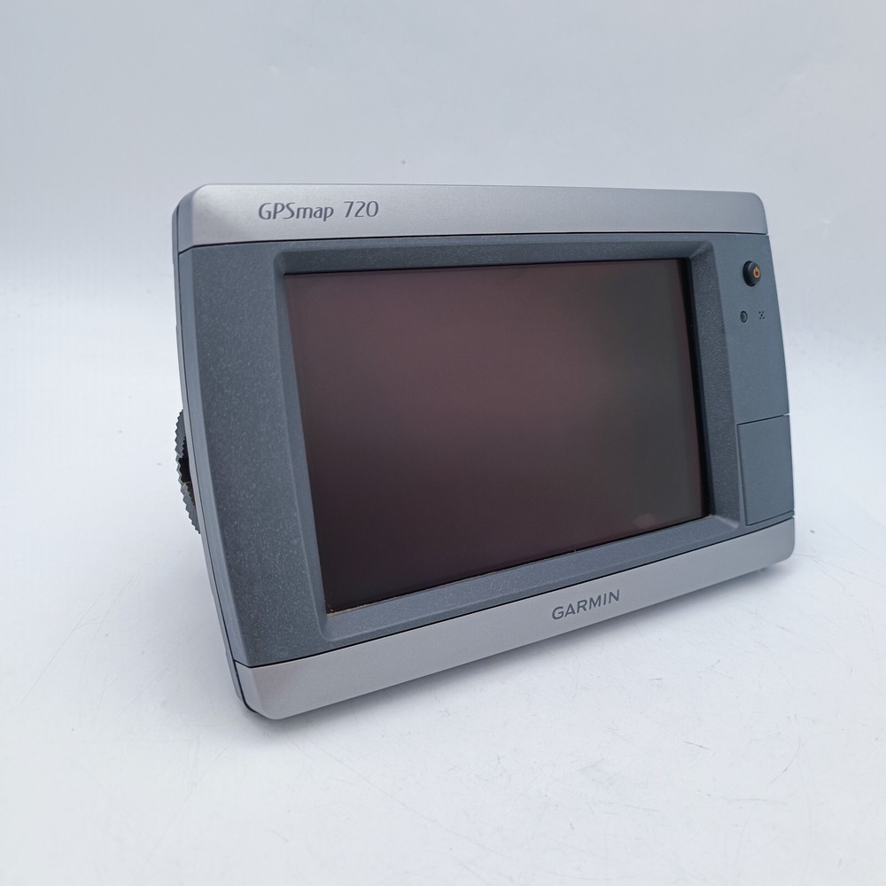 Garmin GPSMAP 720 Touchscreen Chartplotter Radar Display w/ Cable and Sun cover