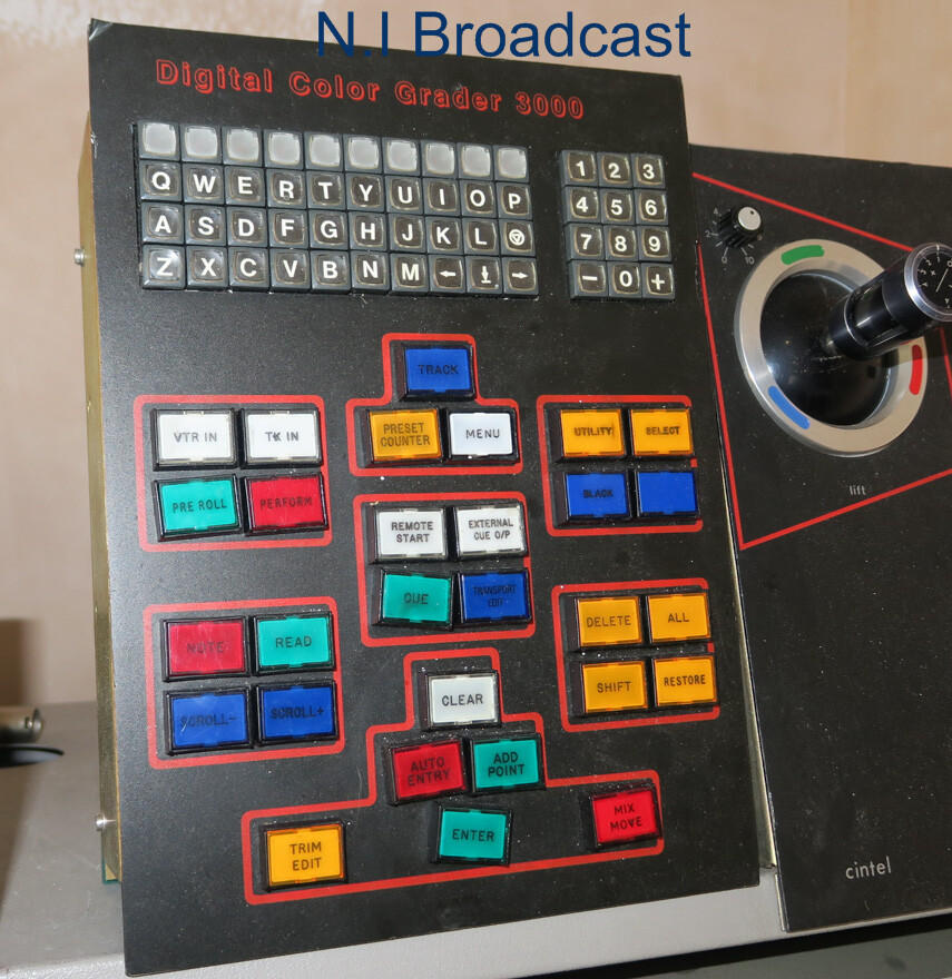 Rank cintel telecine remote panels / modules for desk all sold as shown include