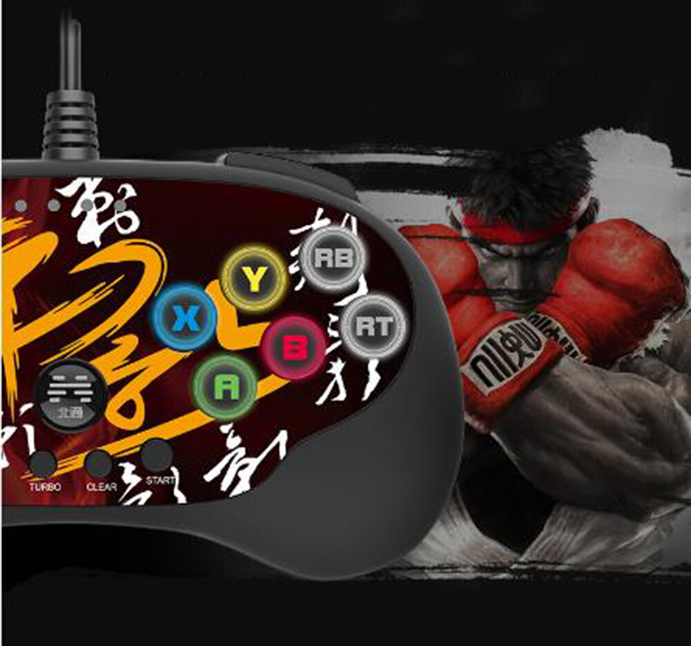 Betop C3 Thorn Shadow Fighting Wired Gamepad Arcade USB Joystick For PC Computer