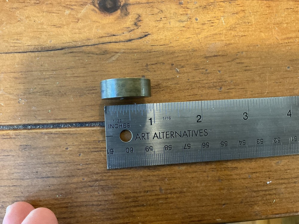 ORIGINAL WWII JAPANESE SMALL BRASS AIRCREW SURVIVAL COMPASS