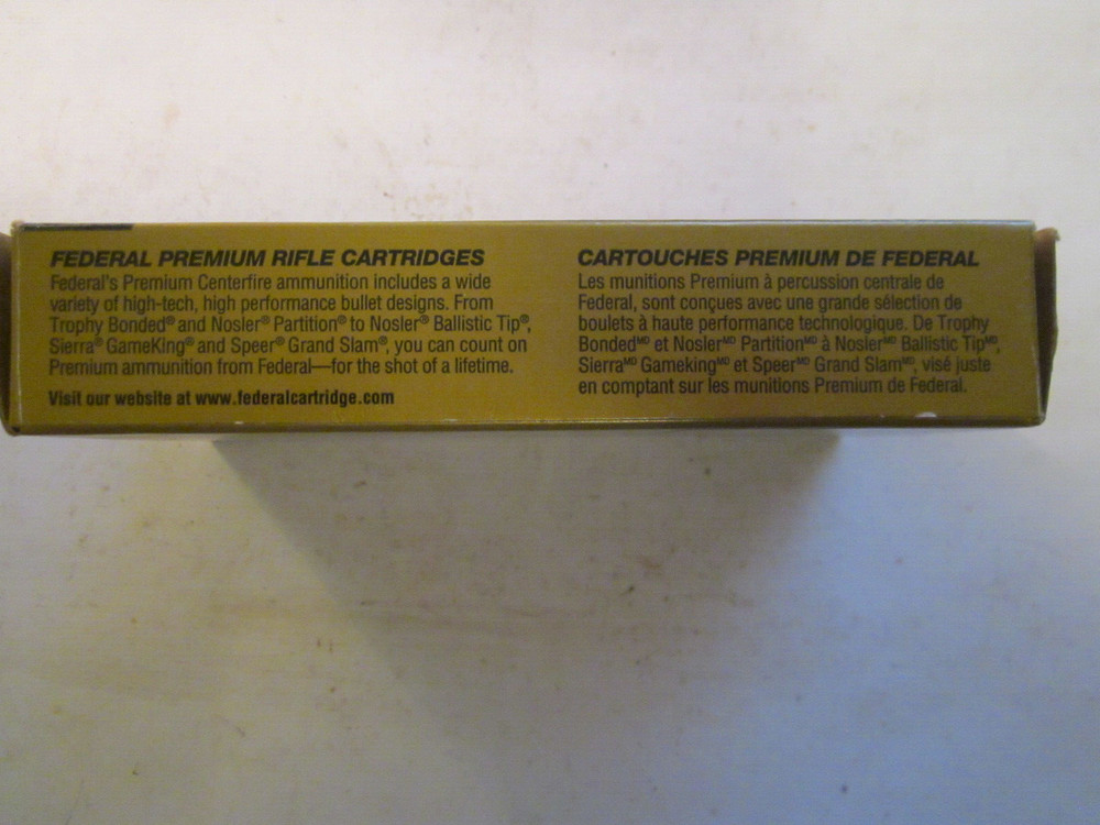 FEDERAL 30-06 EMPTY BOX