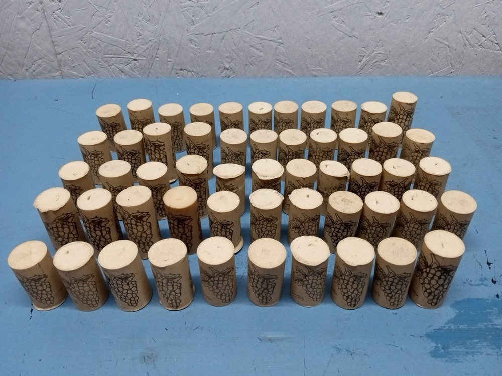 Lot of 54 Grape Wine Corks (LL)