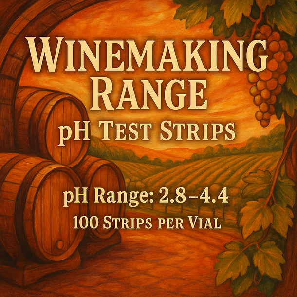 LD Carlson Winemaking Range pH Test Strips