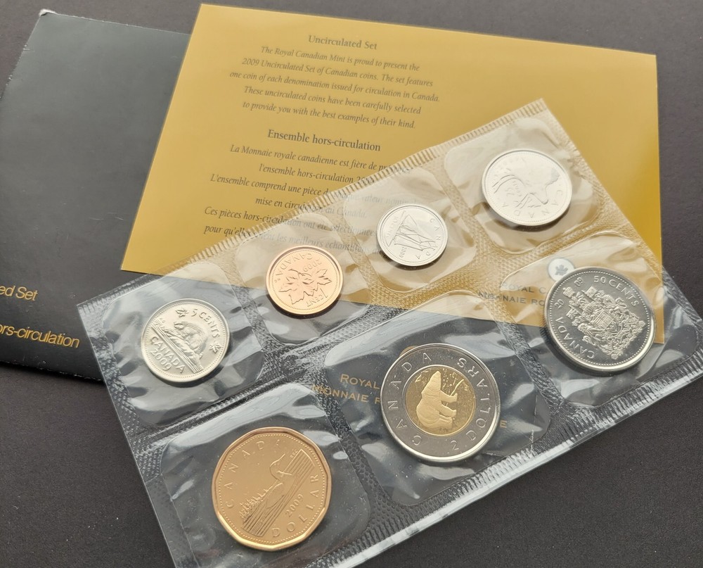 *** 2009 CANADA PROOF LIKE ROYAL MINT SET *** LOGO ***