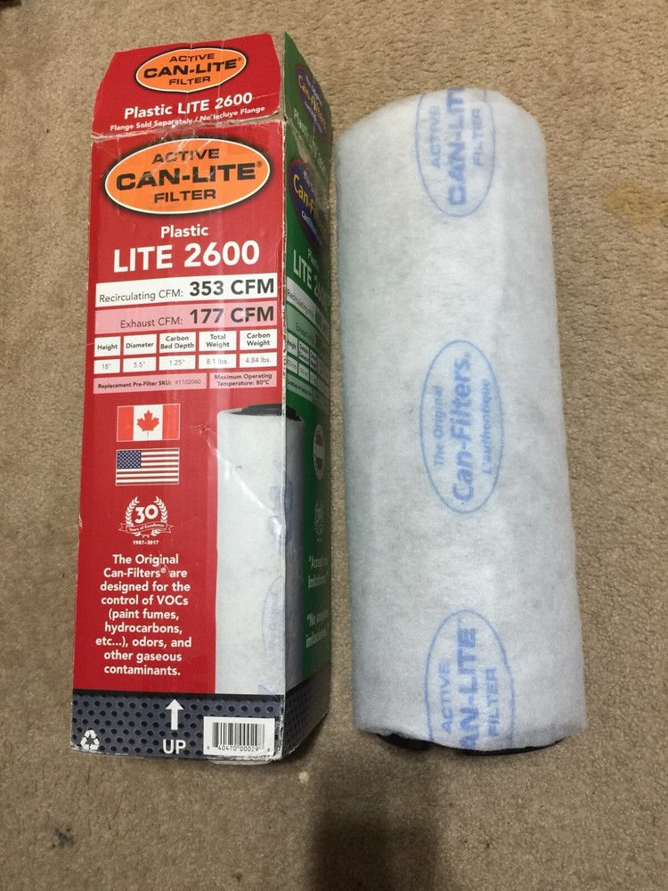 Active Can-LITE Filter Plastic Lite 2600 353 CMF 18" (Open Box) 1102040