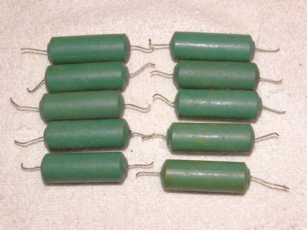 10 - Vintage MicaMold Tropicap Capacitor Pulls .47 mfd 200vdc #2