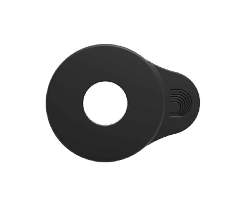 D'Addario Flex Lock Strap Block 4-pack Black (Strap Lock)