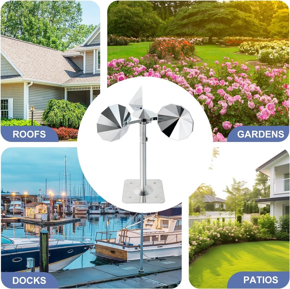 3 PCS Bird Scare Reflective Device - Deter Pigeons & Sparrows Elegantly