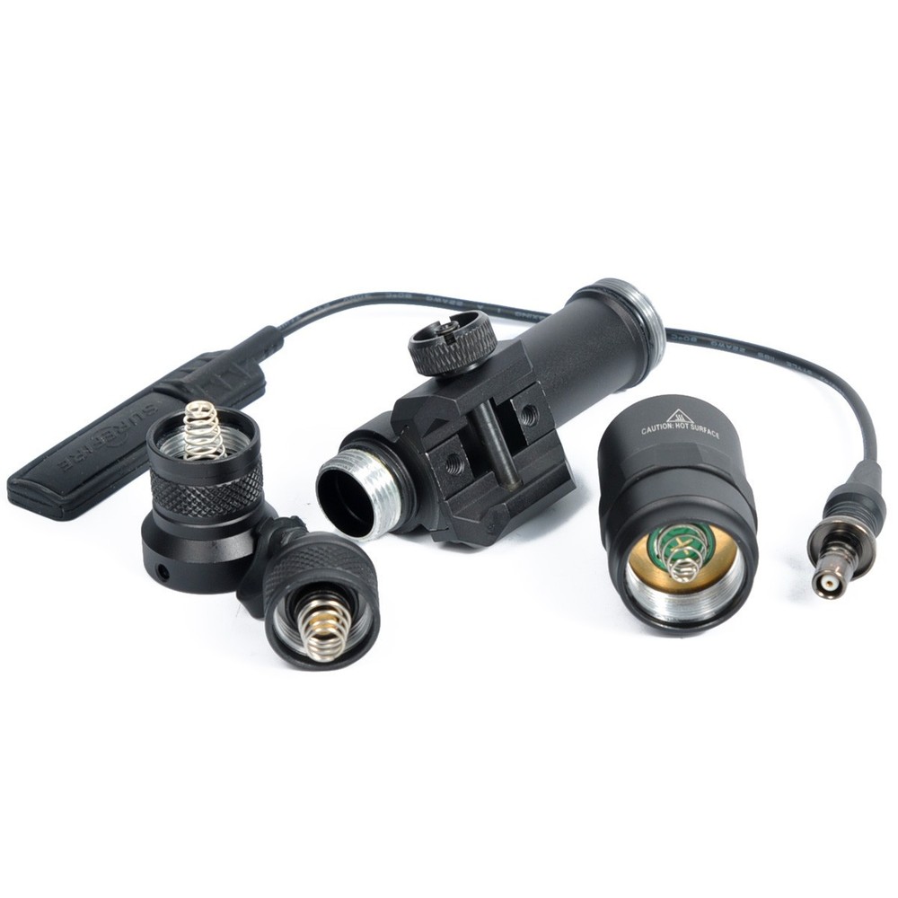 Mini Flashlight M600B LED Rifle Light With Remote Pressure Switch and Tail Cover