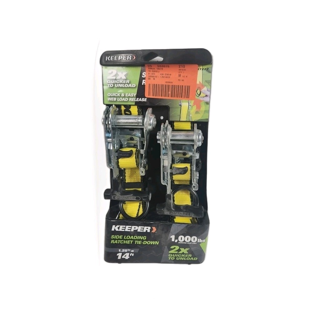 KEEPER 47222 Tension Ratchet with Side Loader. 84