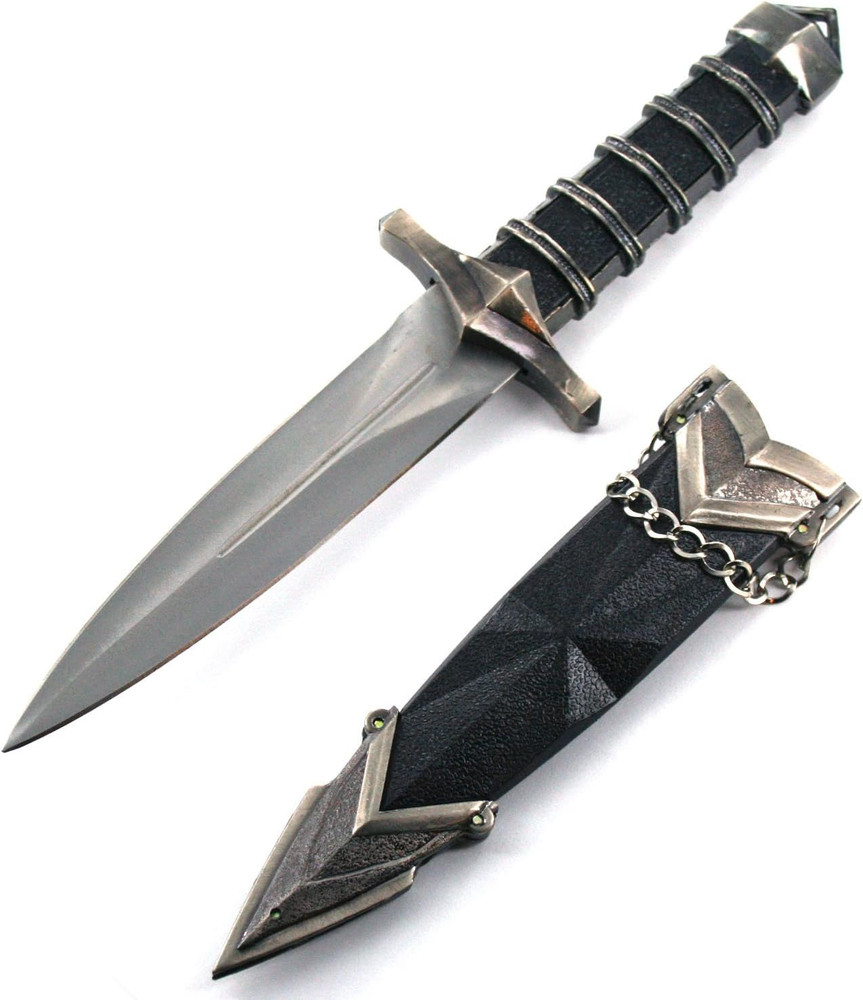 Dark Assassin Dagger with Sheath