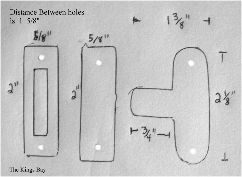 Flat Handle Window Casement Latch Set in Bronze
