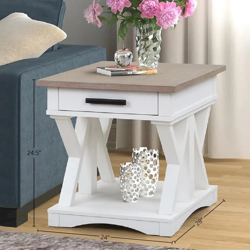 Modern - Cotton End Table