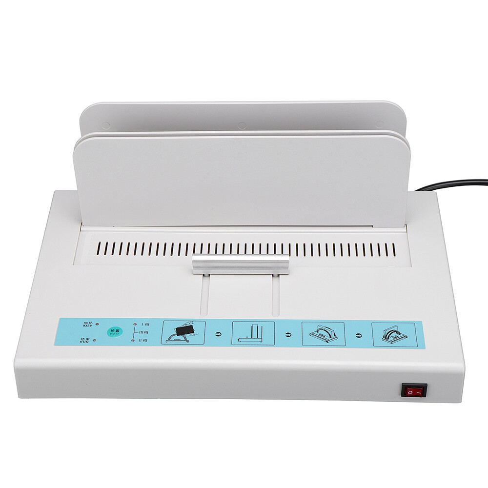 110V Perfect Binding Machine Universal Electric Book Automatic Binder USA