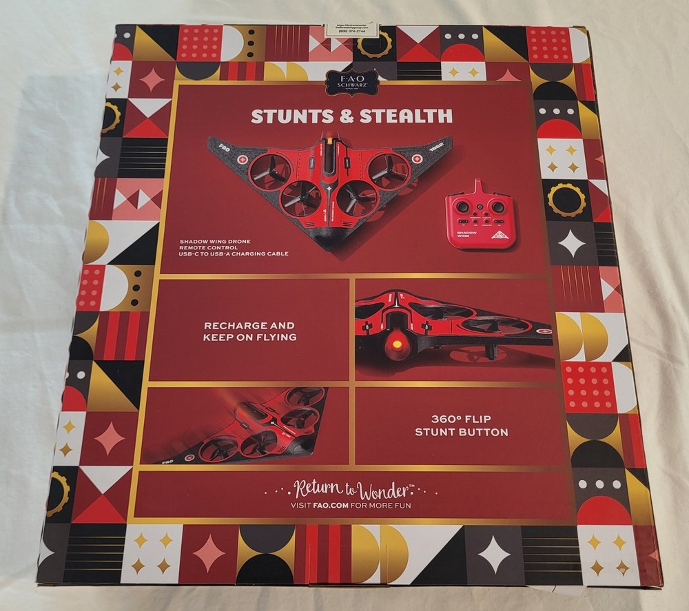 FAO Schwarz Shadow Wing Drone