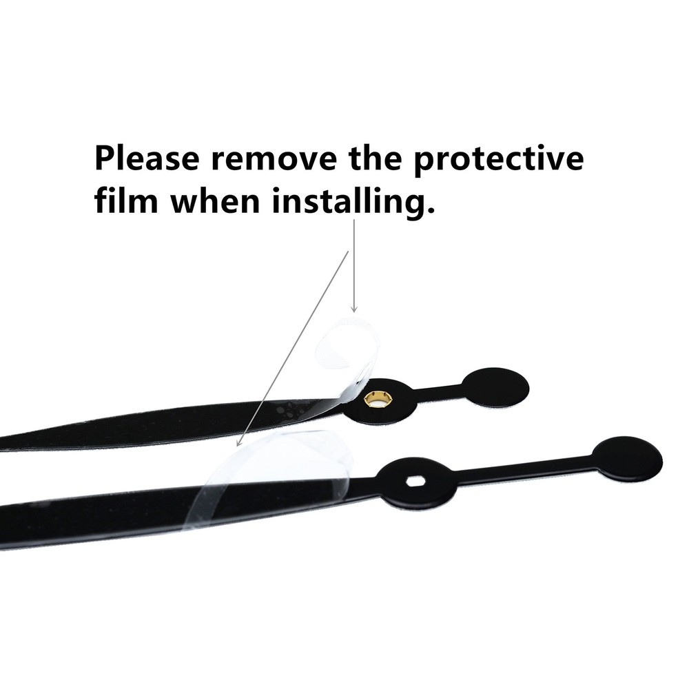 Versatile Quartz Clock Movement Kit - 10.2â€ Spade Hands for DIY Projects