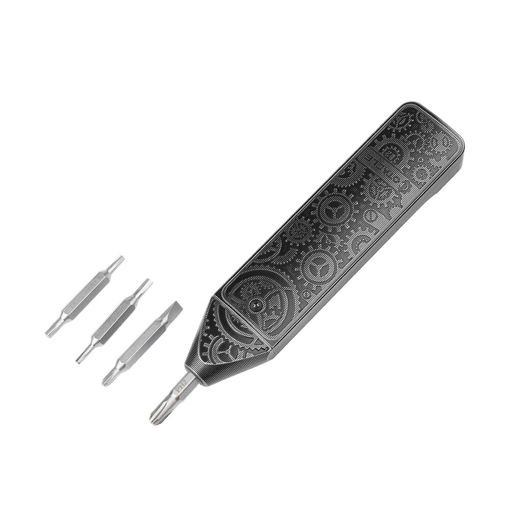 Olight Otacle D2 Ti Gears Multi-Bit Driver w/Fidget Slider & Gear Etching Limite