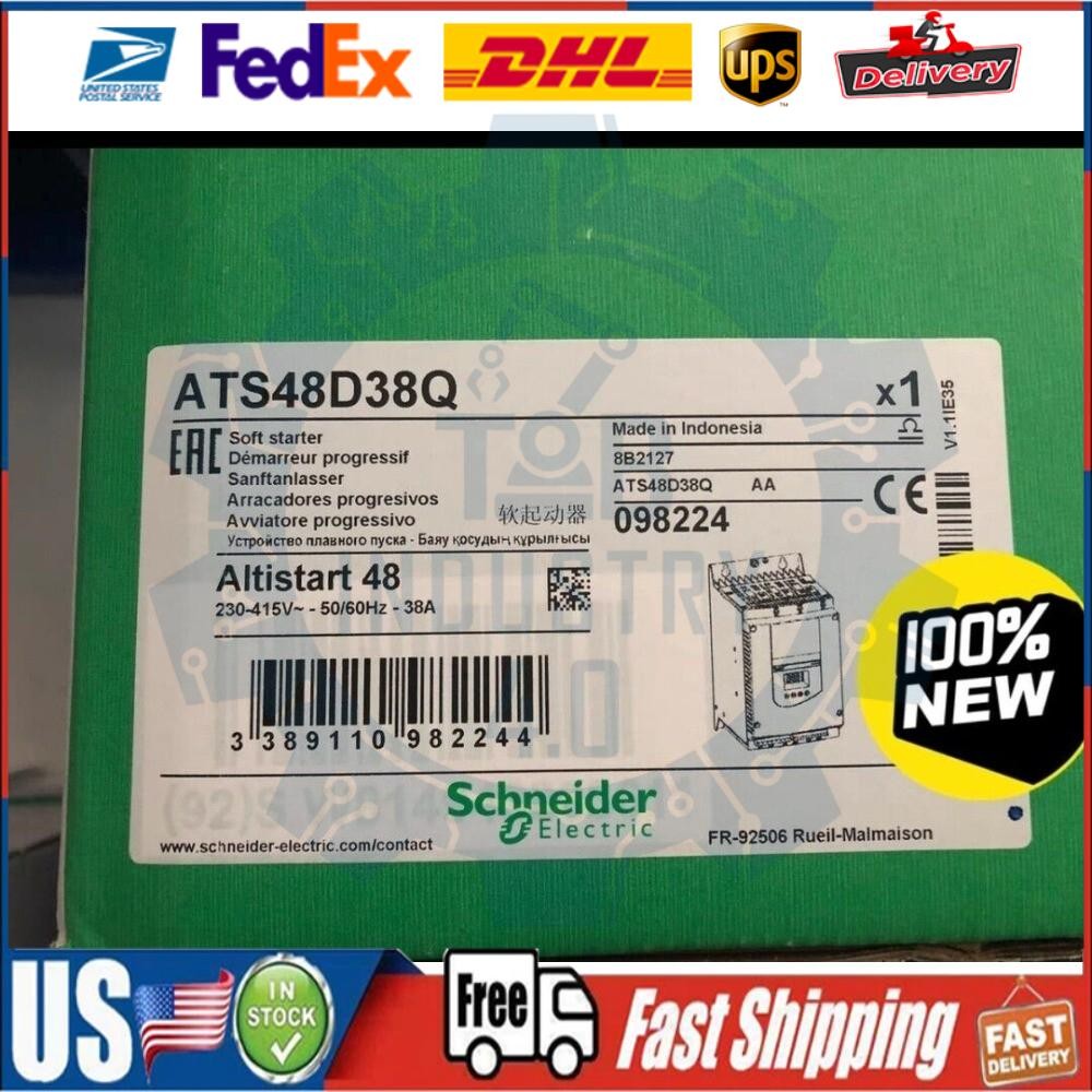1PCS NEW ATS48D38Q Soft starter