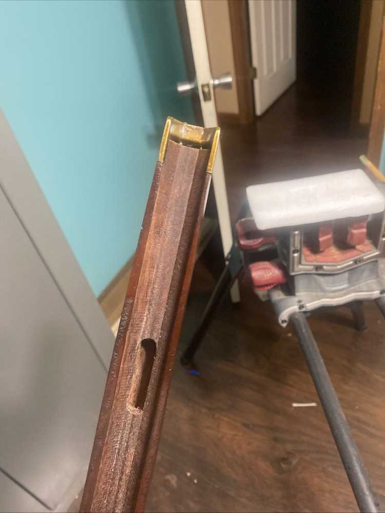 Thompson Center Hawken (Figured Walnut) Muzzleloader Stock and Hickory Ramrod.