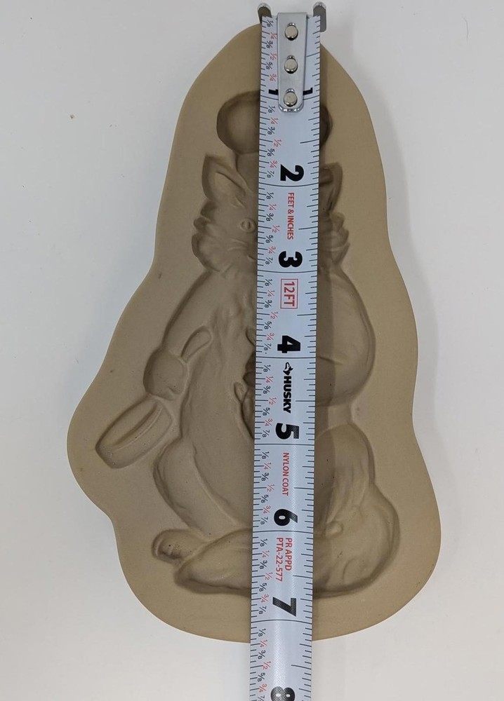 Brown Bag Cookie Art Chef Cat Cookie Mold 1994