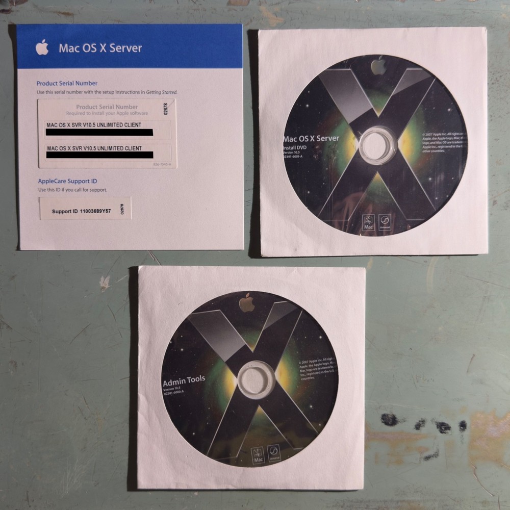 Apple MacOS X Server X 10.5 - Unlimited Client