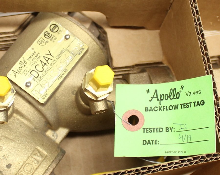 New in Box Apollo DC4AY Double Check Valve