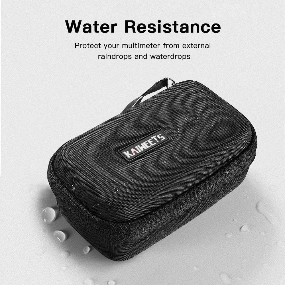 HT118A/HT118E Multimeter Case, Protective Hard Storage Bag, Replacement with Mes