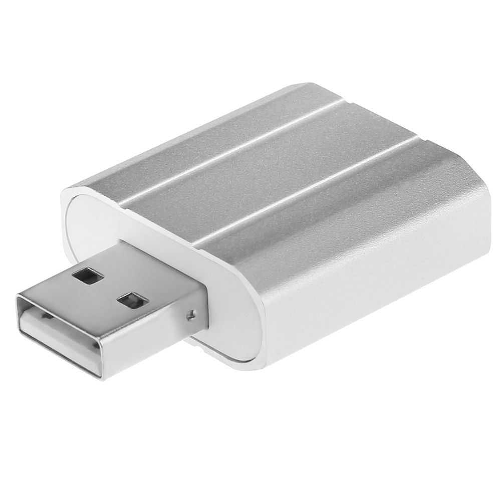 USB Audio Adapter External Stereo Sound Card