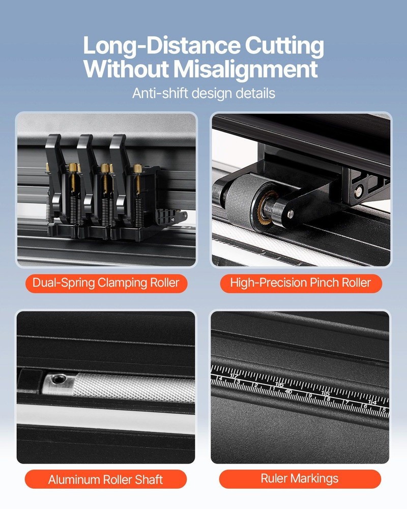 34in LCD Vinyl Cutter & Plotter with Signmaster Software & Tools