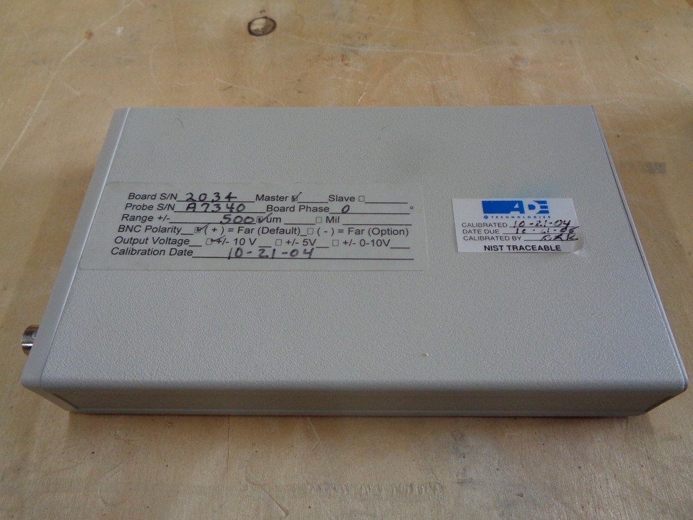 ADE 4805 non contact capactive dimensional gaging modules