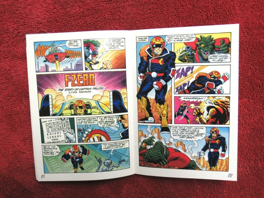 F-ZERO Manual, no game SNES SUPER NINTENDO