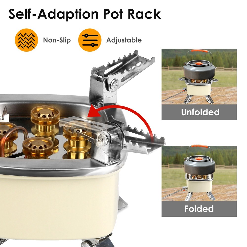 Emergency Potty w/ Retractable Function Adjustable Height Lid 20 Garage Bags