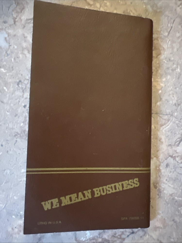 79 Cessna Pocket Aircraft Reference Guide booklet