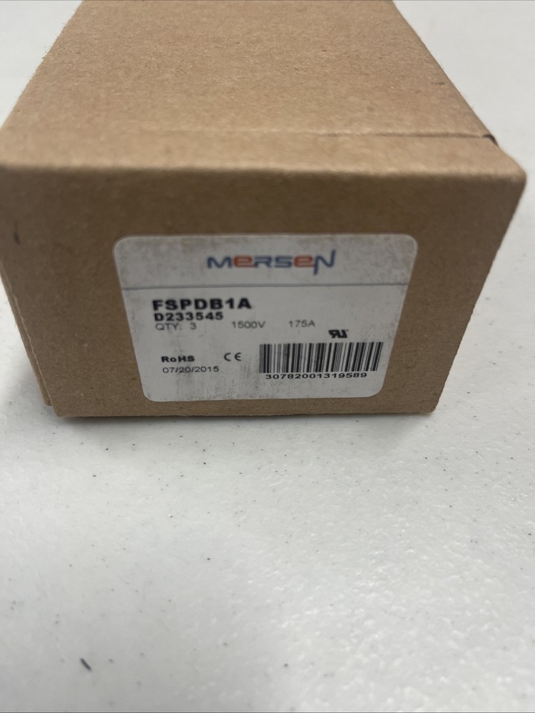 QTY.3 FERRAZ-SHAWMUT FSPDB1A DISTRIBUTION BLOCK