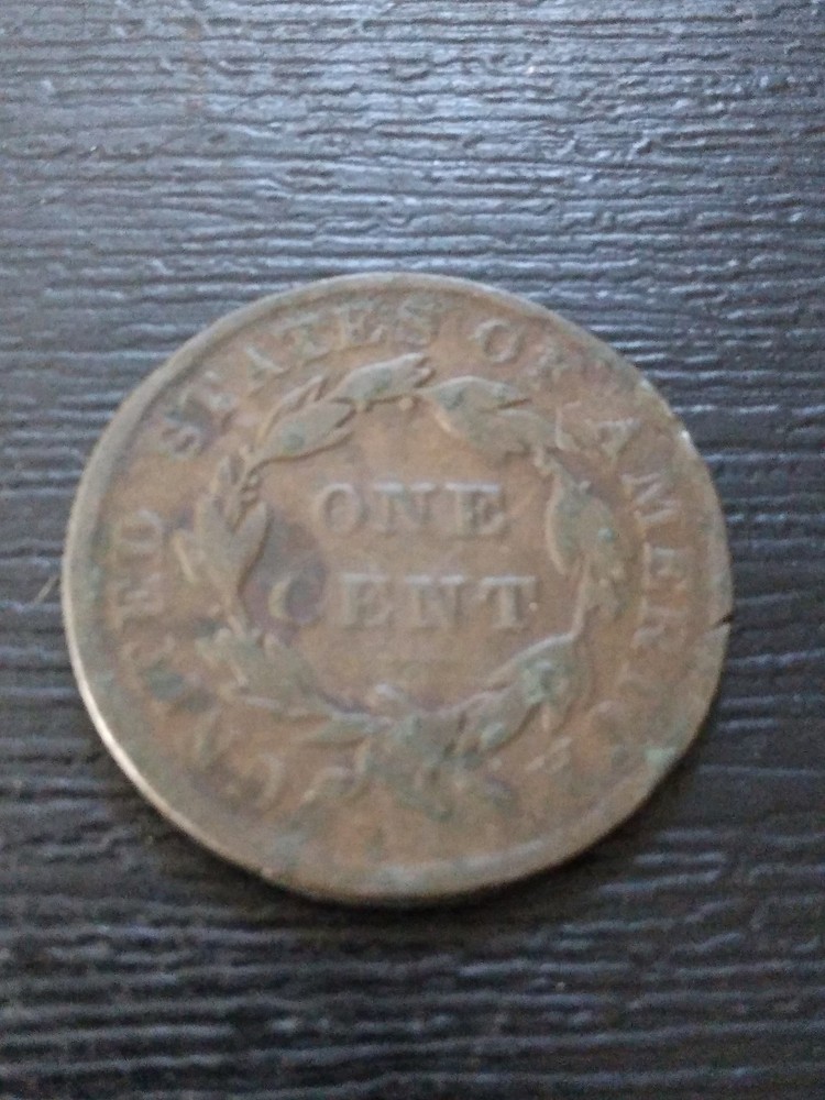 1834 Coronet Head Large Cent