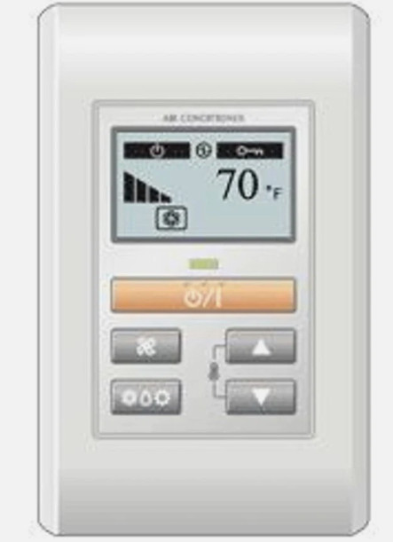 FUJITSU UTY-RSNUM Simple Remote Control