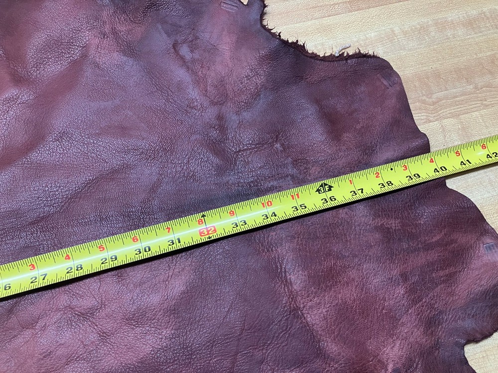Top Grain Deer Leather #0013889 Row M