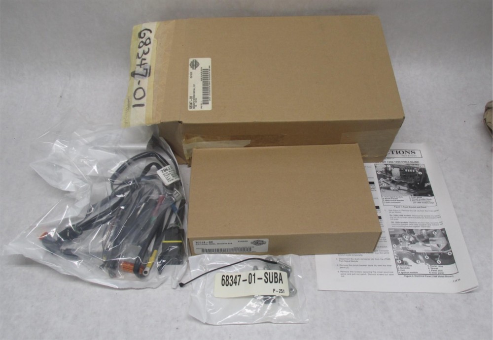 Harley Davidson Genuine NOS Security System Installation Kit 68347-01