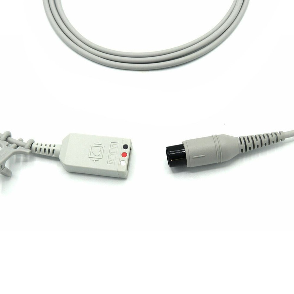 AAMI ECG Compatible Trunk 6 Pin 3 Leads