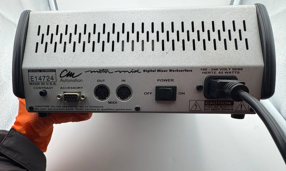 CM Labs Motor Mix Digital Mixer Worksurface Midi Audio Controller - POWERS ON