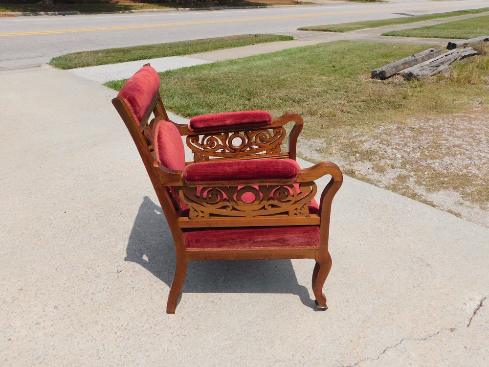 Victorian Parlor /Side Chair~~Pierced Carved