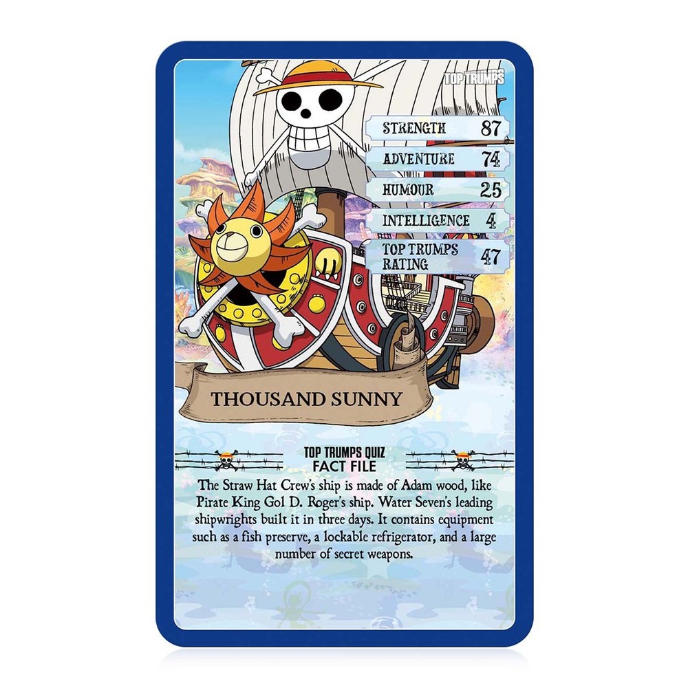 One Piece Top Trumps Card Game