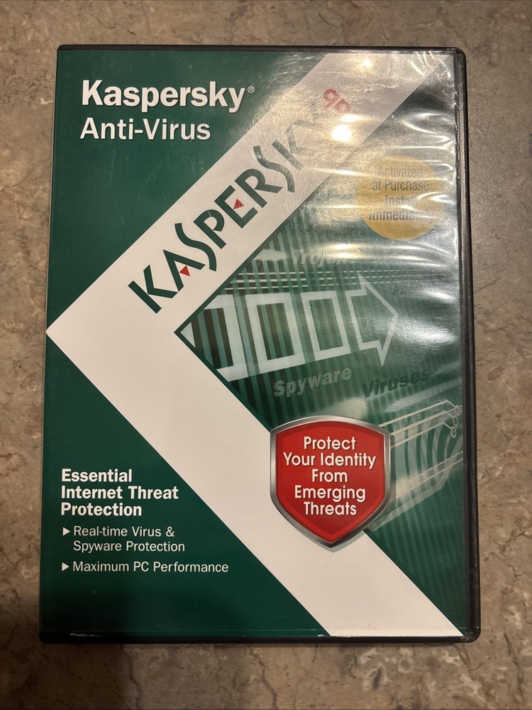 KASPERSKEY Lab Anti-Virus 2012 Protection PC Computer Security Software