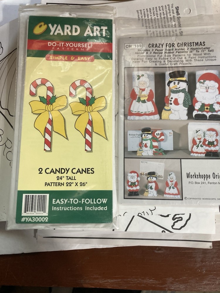 Vintage Lot 75 Woodworking Patterns