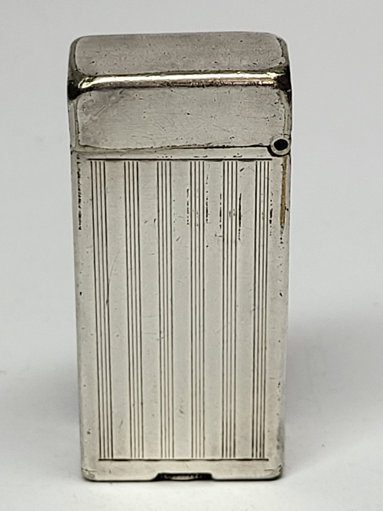 Vintage DUNHILL Silver Plated Mini Petrol Lighter