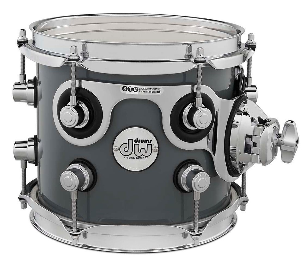 DN Drum Set Rack Tom, Gloss Lacquer (DDLG0708STSG)
