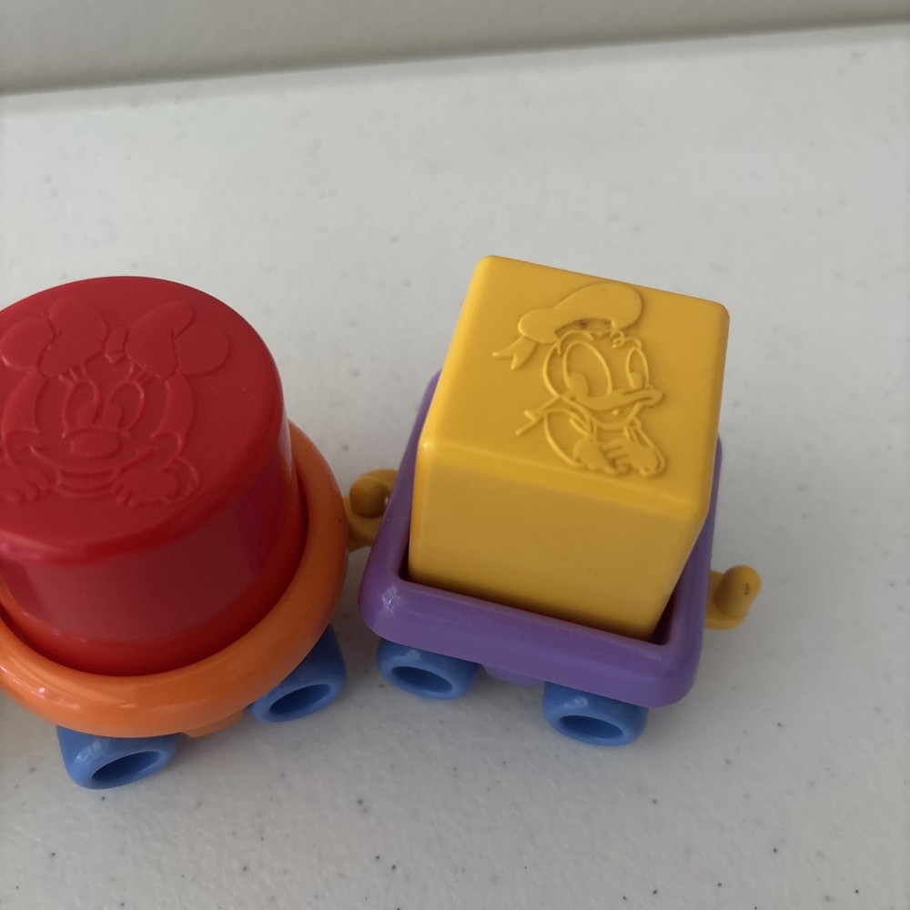 Vintage Disney Mickey Mouse Figure Train