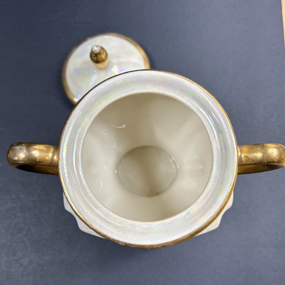 Lusterware Cream & Sugar
