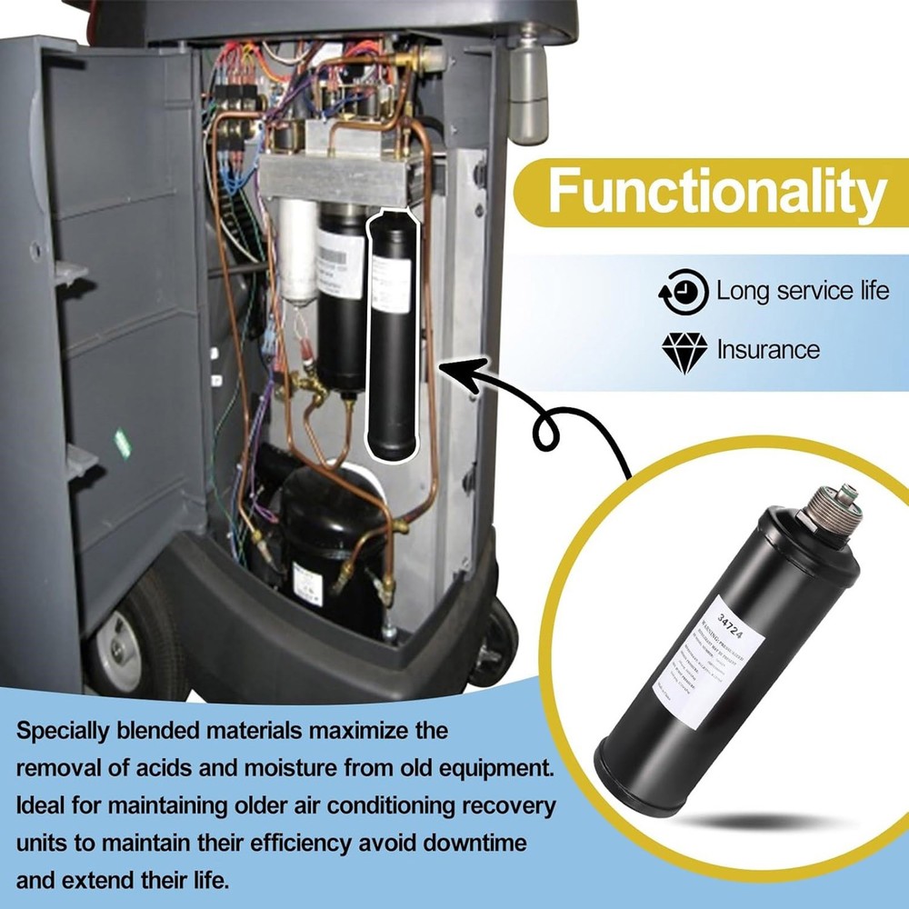 Spin-On Drier Filter Component Unit 34724 For Robinair Recovery Machine 342000